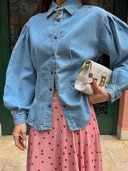 Sisley Denim %100 Pamuk Gömlek