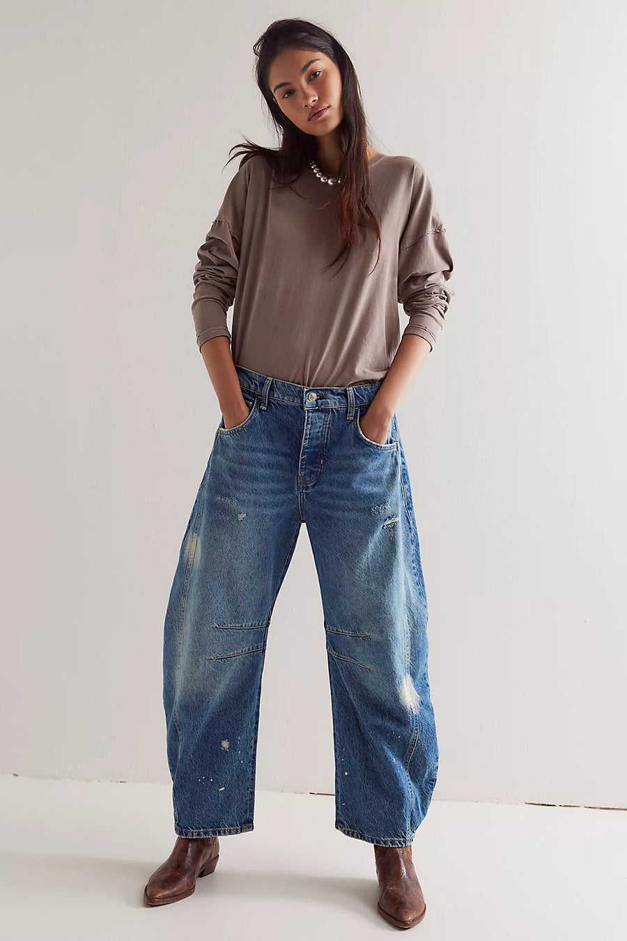 Fp Barrel Jean