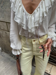 Charmlı Denim Pantolon