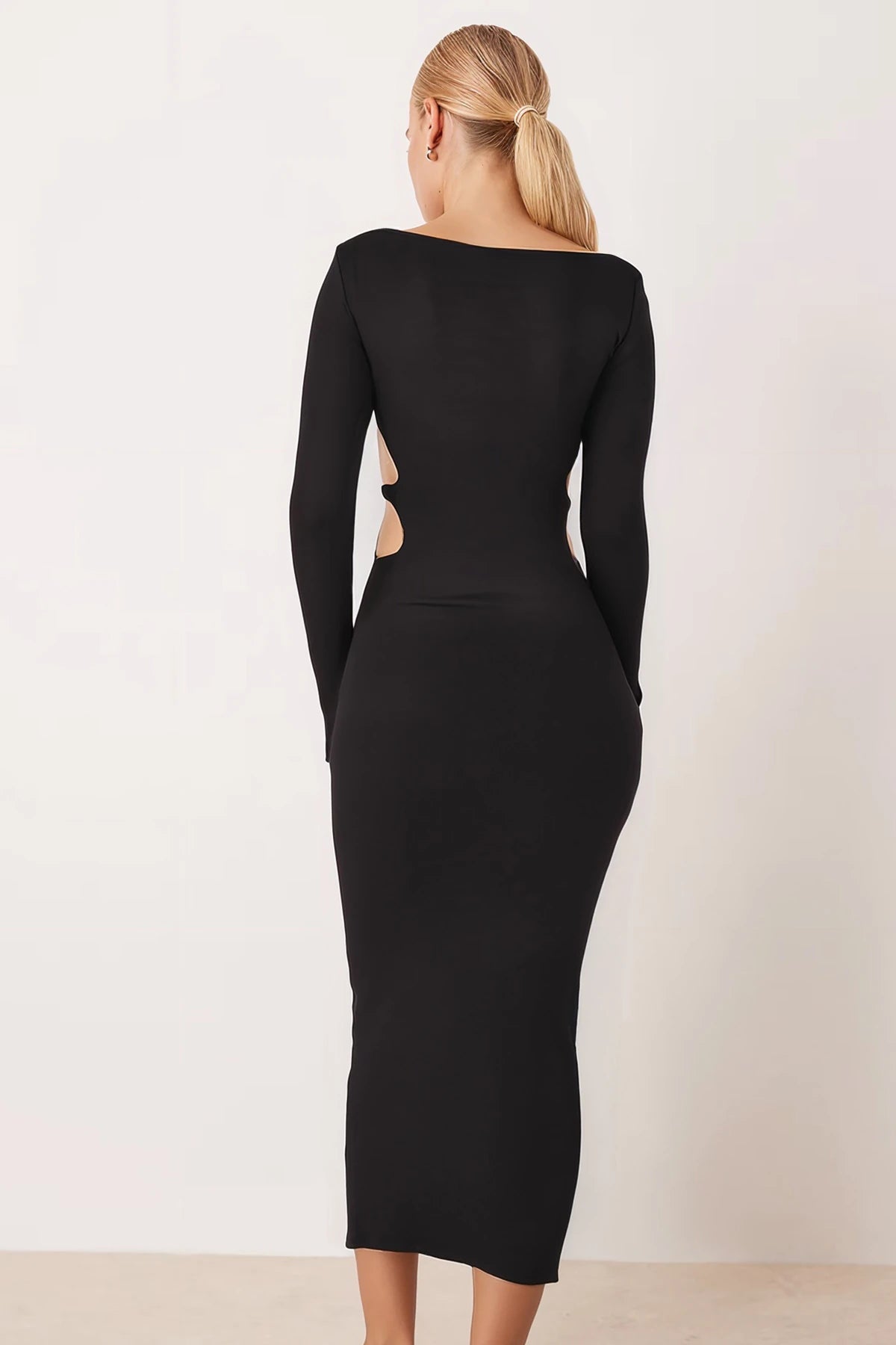 Pencere Detaylı Elbise