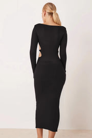 Pencere Detaylı Elbise