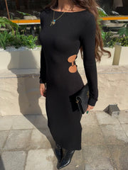 Pencere Detaylı Elbise