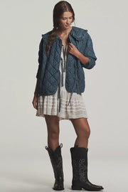 Bebe Yaka Kapitone Ceket