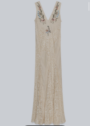Limited Edition İşlemeli Maxi Elbise(ÖS)