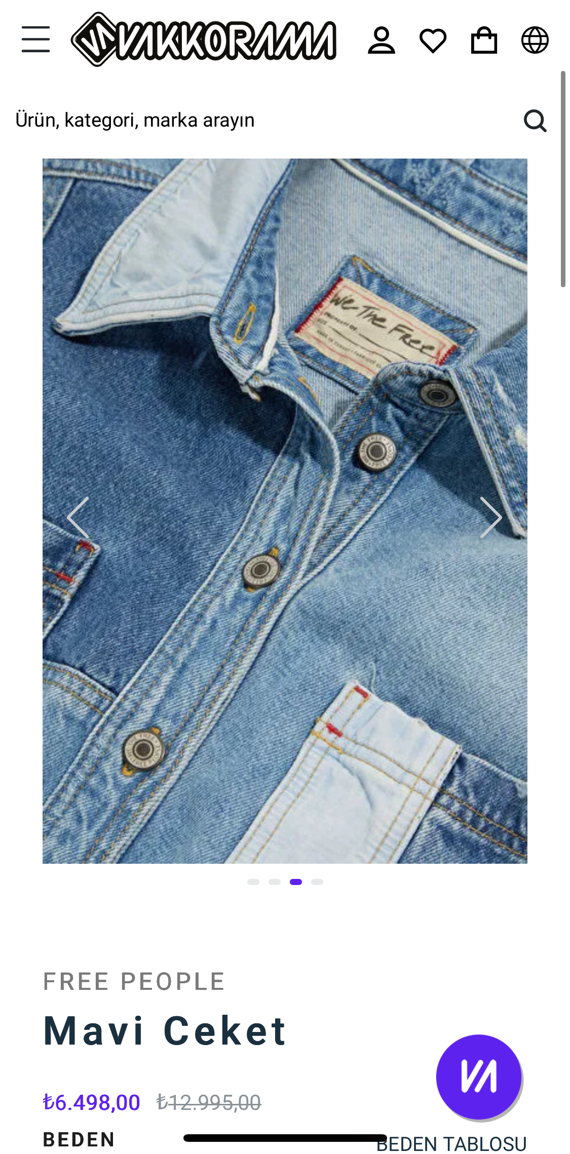 Patchwork Denim Gömlek