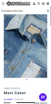 Patchwork Denim Gömlek