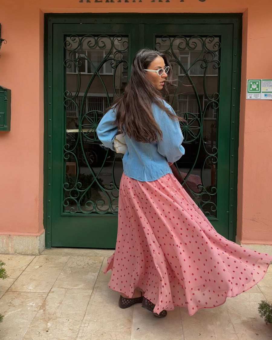 Sisley Denim %100 Pamuk Gömlek