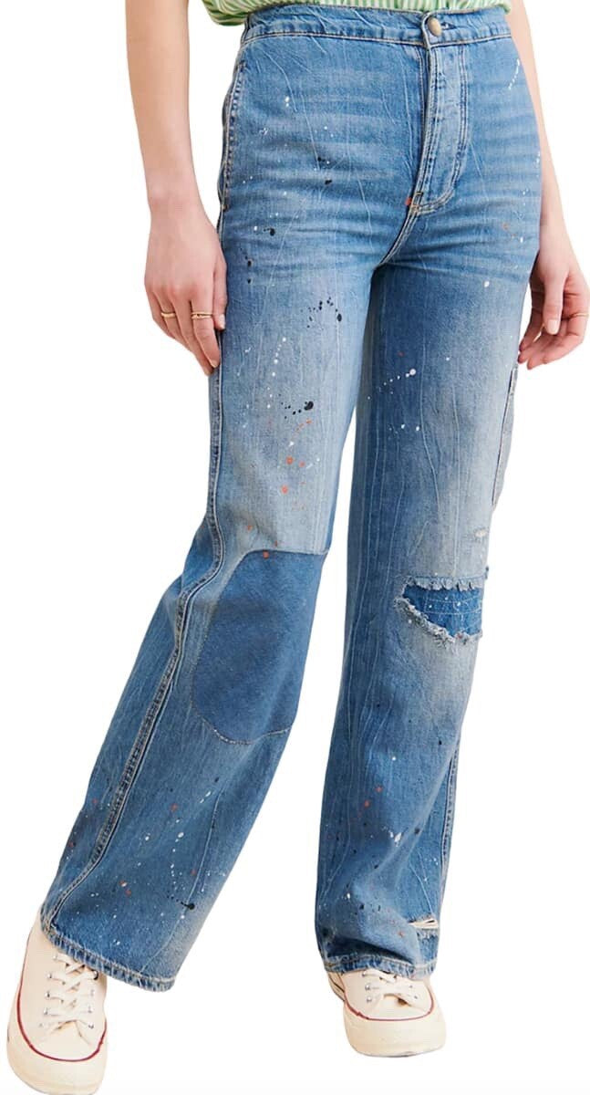 Fp Wide Leg Jeans