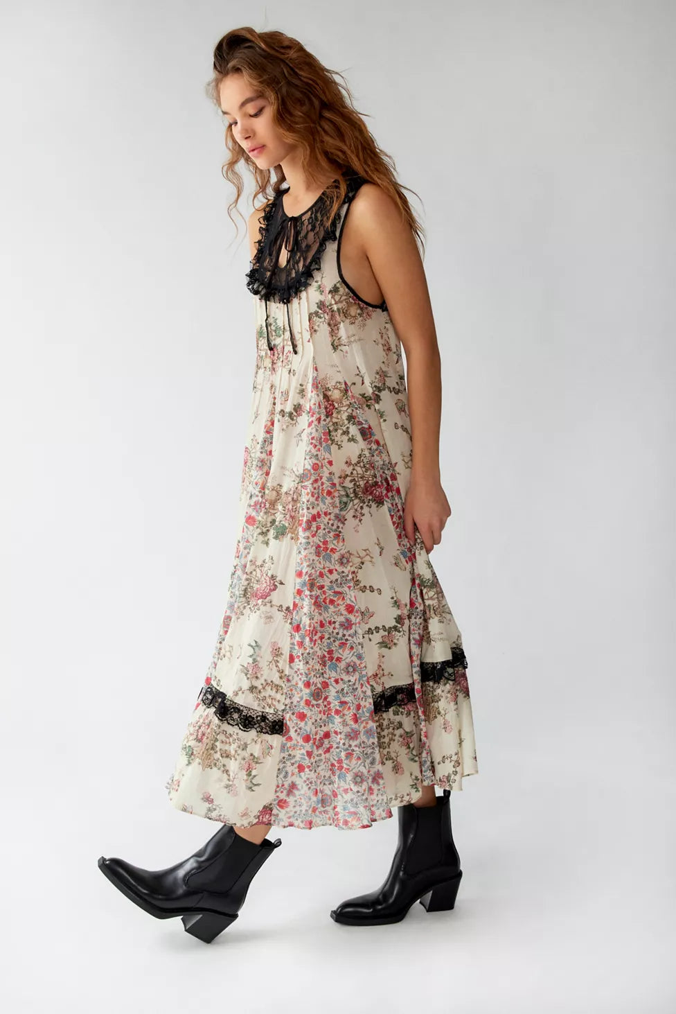 Dantelli Tunik Elbise