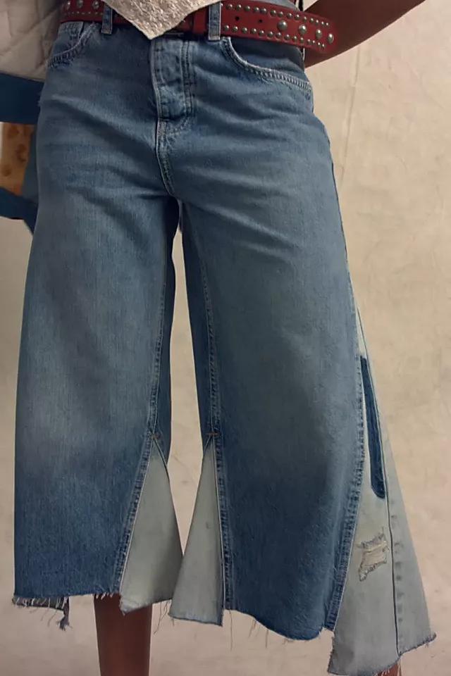 FP Parçalı Kısa Kot