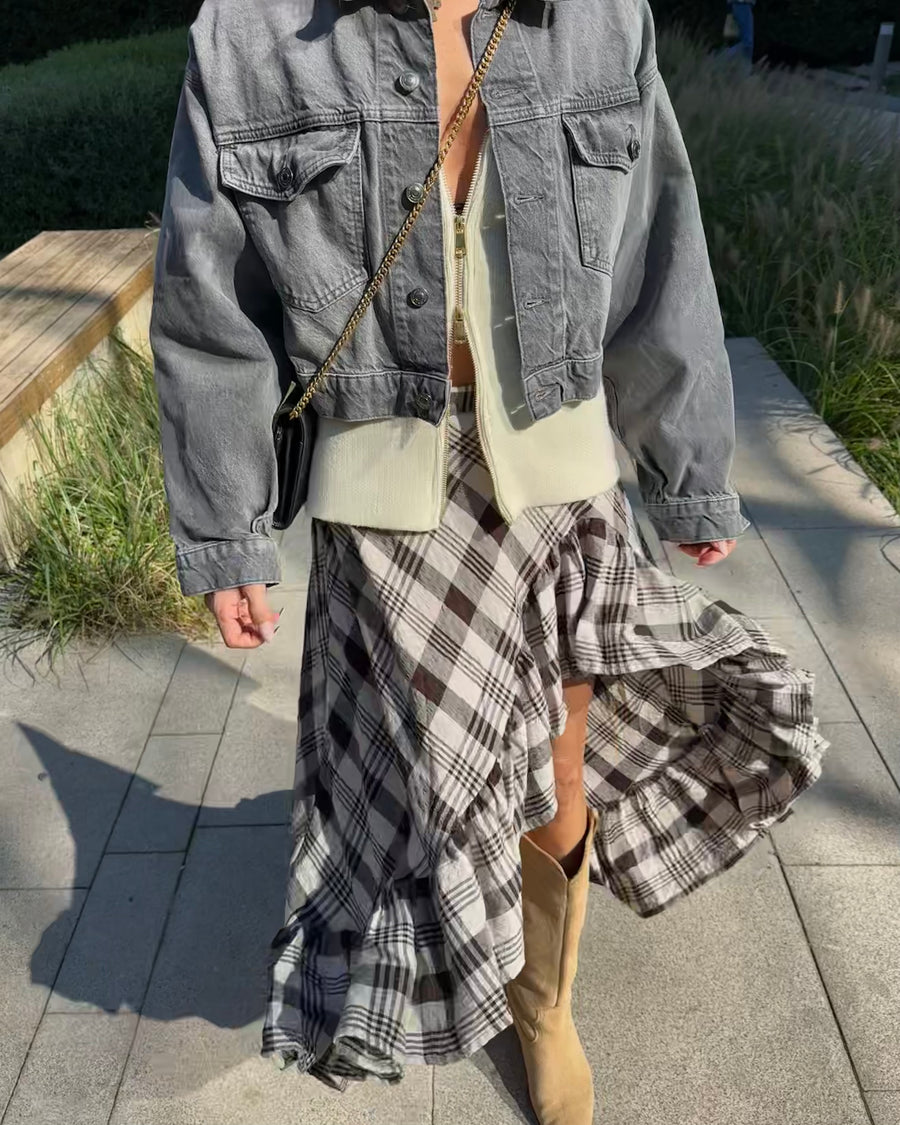 Liu Jo Denim Kısa Ceket