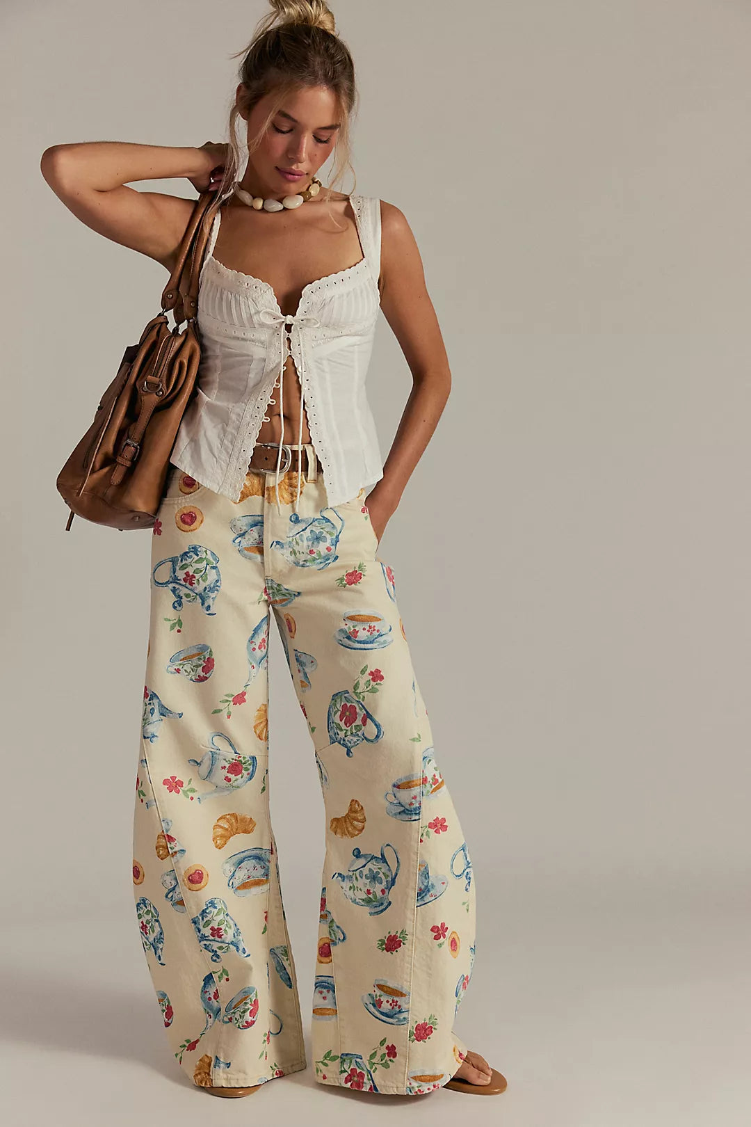 FP Slouchy Flare Jean