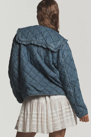 Bebe Yaka Kapitone Ceket