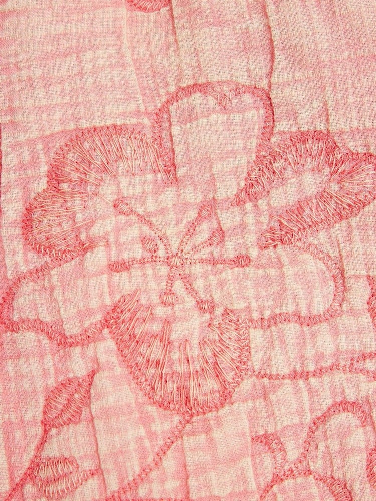 Floral Desen Kapitone Ceket