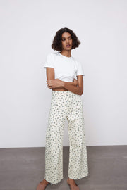 Zr Straight Floral Jean