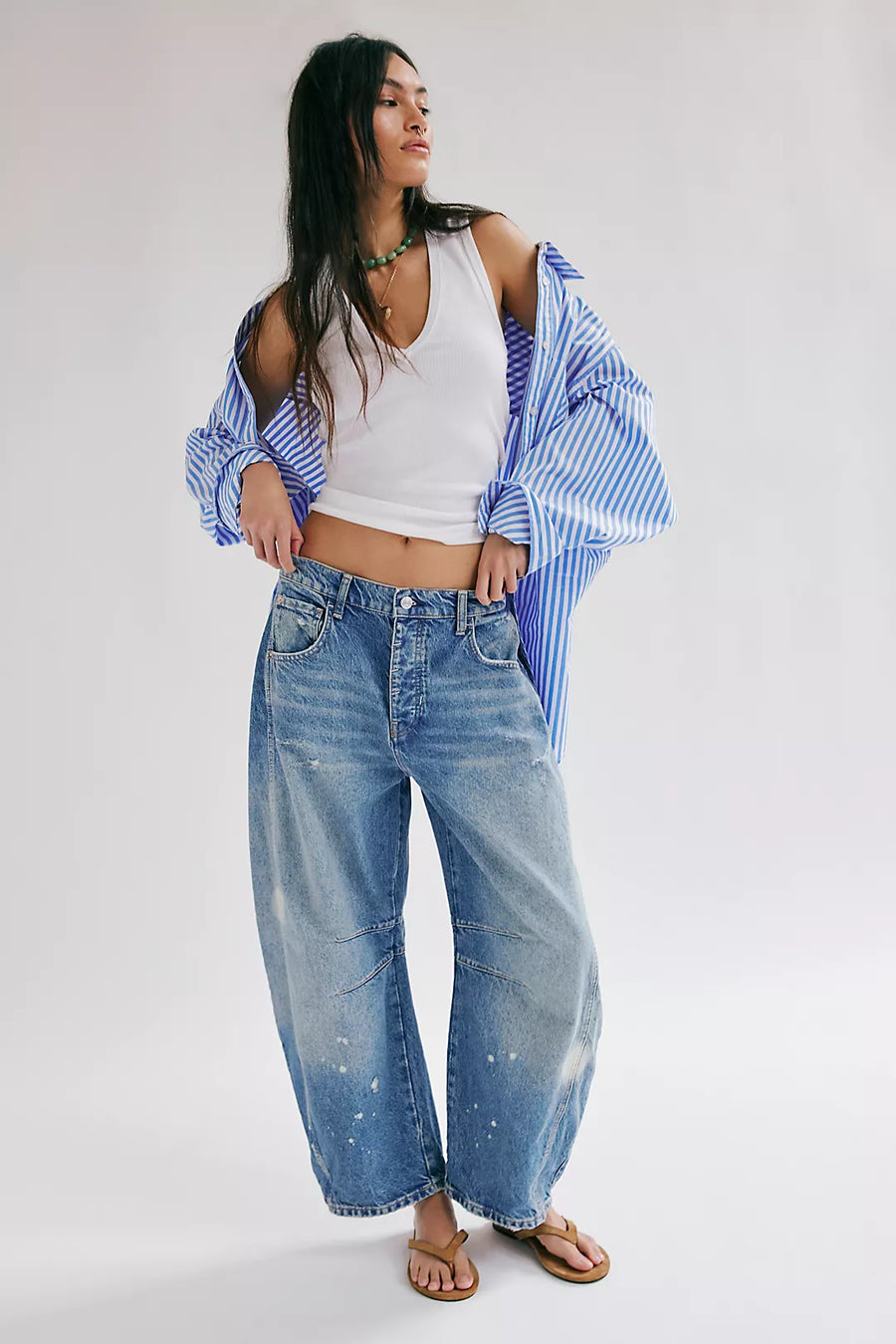 Fp Barrel Jean