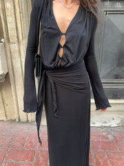 Kaşmir Dokulu Elbise