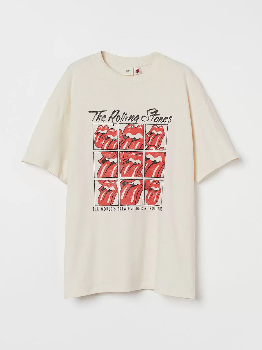 Rolling Stone Baskılı Tshirt