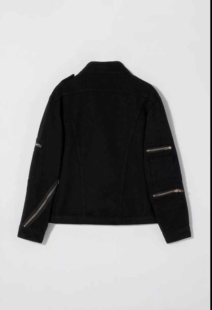 Fermuarlı Ceket Kate Moss