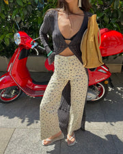 Zr Straight Floral Jean