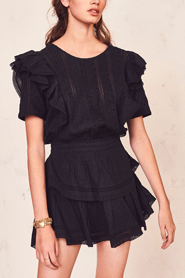 Loveshack Siyah Mini Elbise